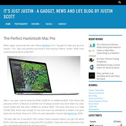 It's Just Justin — A gadget, news and life blog by Justin Scott