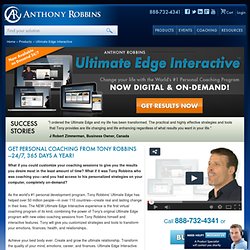 Ultimate Edge Interactive - Tony Robbins