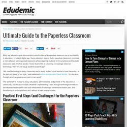 Ultimate Guide to the Paperless Classroom