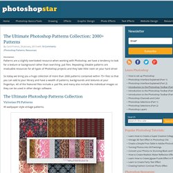The Ultimate Photoshop Patterns Collection: 2000+ Patterns