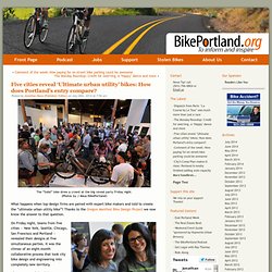 Five cities reveal 'Ultimate urban utility' bikes: How does Portland's entry compare? - BikePortland.org