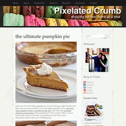 The Ultimate Pumpkin Pie