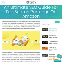 An Ultimate SEO Guide for Top Search Rankings on Amazon - Faith eCommerce Services