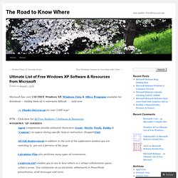 Ultimate List of Free Windows Software from Microsoft - Windows