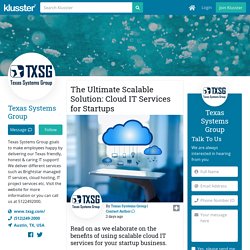 The Ultimate Scalable Solution: Cloud IT Services for Startups