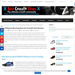 The Ultimate Best Sneakers for CrossFit 2015 Review