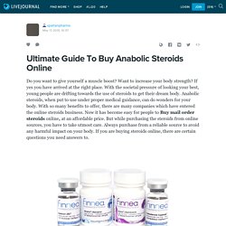 Ultimate Guide To Buy Anabolic Steroids Online: spartanpharma