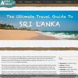 The Ultimate Travel Guide to Sri Lanka - Nerd Nomads