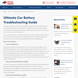 Ultimate Car Battery Troubleshooting Guide · Carfit