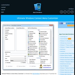 Ultimate Windows Context Menu Customizer - door2windows