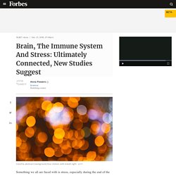 Brain, The Immune System And Stress: Ultimately Connected, New Studies Suggest