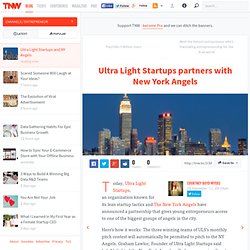 Ultra Light Startups partners with New York Angels