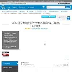 XPS 13 Ultrabook