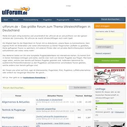 Ultraleicht Forum - ulForum.de