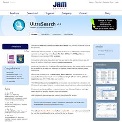 UltraSearch - Freeware for Ultra-Fast File Search
