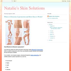 Natalie's Skin Solutions: What is Ultrasonic Liposuction and How Does it Work?