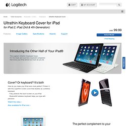 Ultrathin Keyboard Cover for iPad