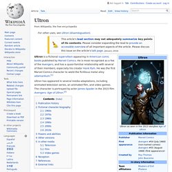 Ultron