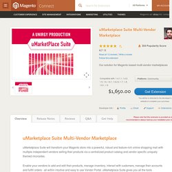 uMarketplace Suite Multi-Vendor Marketplace