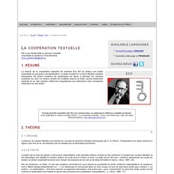 Umberto Eco : La coopération textuelle
