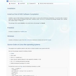 Umbrello UML Modeller Download