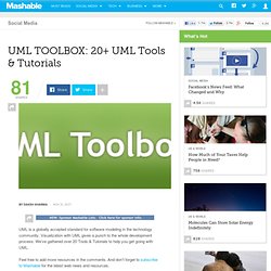 UML TOOLBOX: 20+ UML Tools &amp; Tutorials