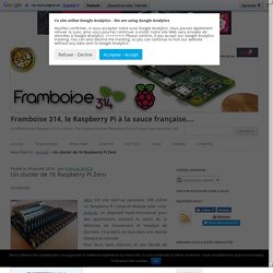 Un cluster de 16 Raspberry Pi Zero