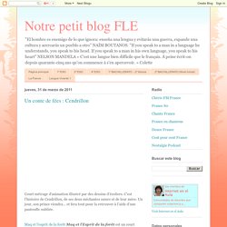 Notre petit blog FLE: Un conte de fées : Cendrillon