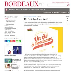 Un été à Bordeaux 2020