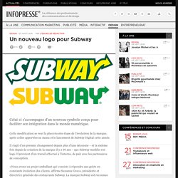 Un nouveau logo pour Subway