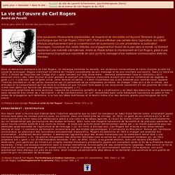 Un psy - Biographie de Carl Rogers