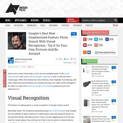 Google+'s Best New Unadvertised Feature: Photo Search With Visual Recognition - Try It On Your Own Pictures And Be Amazed