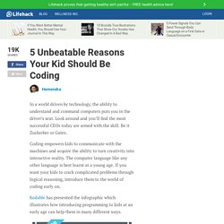 5 Unbeatable Reasons Your Kid Should Be Coding