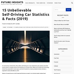 15 Unbelievable Self-Driving Car Statistics & Facts (2019) - Future Insights