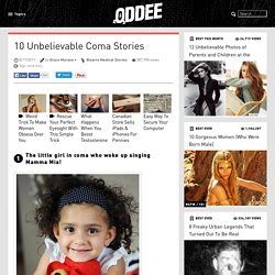 10 Unbelievable Coma Stories - Oddee.com (coma story)