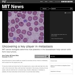 Uncovering a key player in metastasis