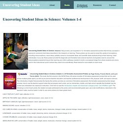 Uncovering Student Ideas in Science: Volumes 1-4