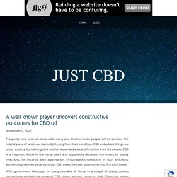 A well known player uncovers constructive outcomes for CBD oil]