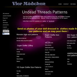 Undead Threads doll patterns