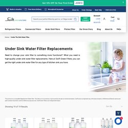 (1) Under the Sink Water Filter Replacements