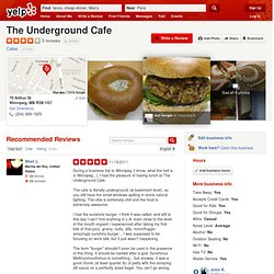 The Underground Cafe - Winnipeg, MB