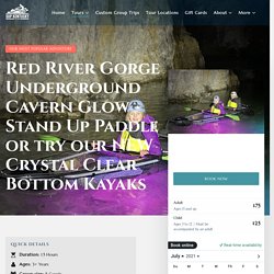 Red River Gorge Underground Cavern Glow