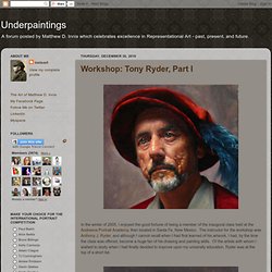 Workshop : Tony Ryder, Part 1