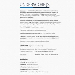 Underscore.js