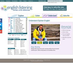 Understand Spoken English « English Listening