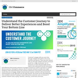 Understand the Customer Journey to Deliver Better Experiences and Boost Your Bottom LineIBM Commerce Blog