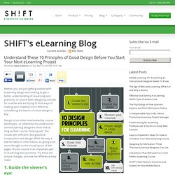 Understand These 10 Principles of Good Design Before You Start Your Next eLearning Project