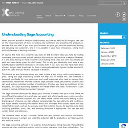Understanding Sage Accounting - Total Training Solutions