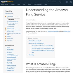 Understanding the Amazon Fling Service