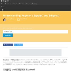 Understanding Angular's $apply() and $digest()